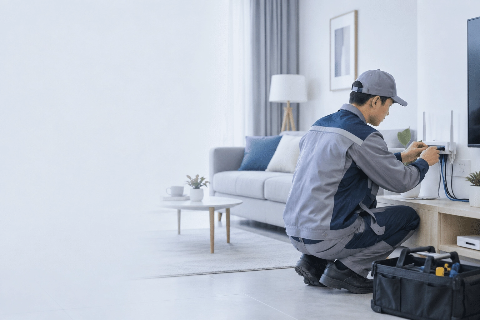 上门服务解决方案首屏