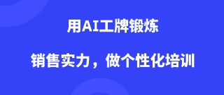 <b>dudutalk：用AI工牌锻炼销售实力，做个性化培训</b>